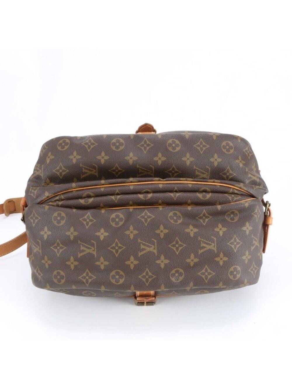 Louis Vuitton Monogram Saumur 35 Leather Shoulder Bag Crossbody Hand Enm - Picture 6 of 11